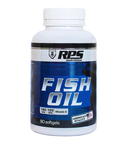 Лот: 9096412. Фото: 1. Омега 3 RPS Fish Oil 90 капсул. Спортивное питание, витамины