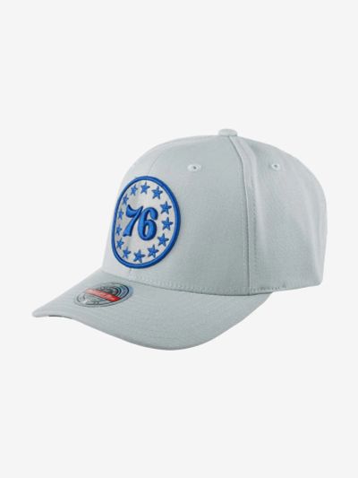 Лот: 22417157. Фото: 1. Бейсболка MITCHELL NESS 6HSSMM19487-P76GREY... Другое (спортивная одежда)