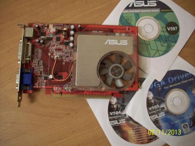 Лот: 3352345. Фото: 1. Видеокарта_ASUS_неисправна_ 256Mb... Видеокарты