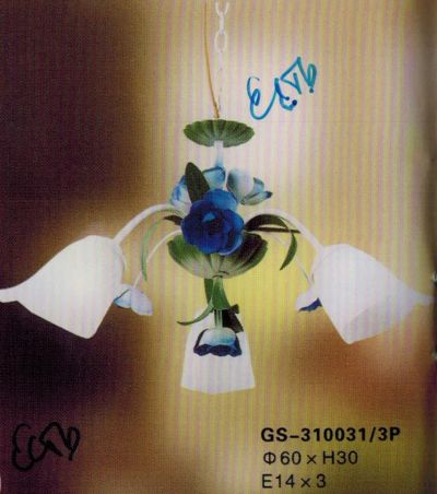 Лот: 7980120. Фото: 1. Люстра 310031-3. Другое освещение
