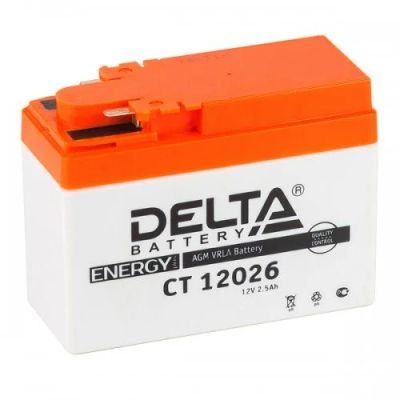 Лот: 17591013. Фото: 1. Аккумулятор Стартерный Delta CT... Аккумуляторы
