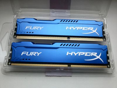 Лот: 19828827. Фото: 1. Kingston HyperX Fury Blue 16GB... Оперативная память