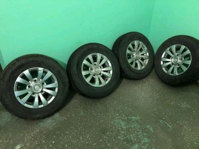 Лот: 15711386. Фото: 1. Комплект всесезонных колес K&K... Шины на дисках