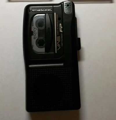 Лот: 4816061. Фото: 1. Диктофон аналоговый Panasonic... Диктофоны