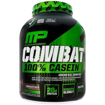 Лот: 16720428. Фото: 1. MusclePharm Combat казеин 1.8кг. Спортивное питание, витамины