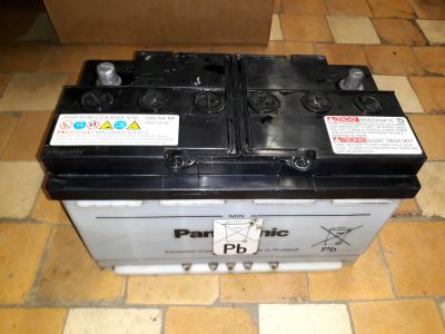 Лот: 17193223. Фото: 1. Аккумулятор Panasonic 12В, 80Ач... Аккумуляторы
