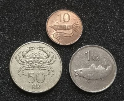 Лот: 22840552. Фото: 1. Лот монет Исландия. Европа