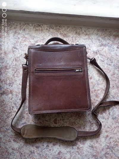 Лот: 25509607. Фото: 1. Портфель Кожаный. Портфели, ранцы