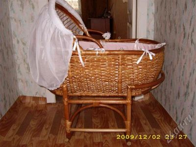 Лот: 432074. Фото: 1. продам детскую кроватку(колыбельку... Другое (дети растут)