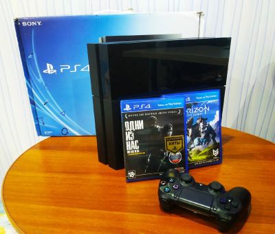 Лот: 16552500. Фото: 1. Консоль Playstation 4 500GB Fat. Консоли