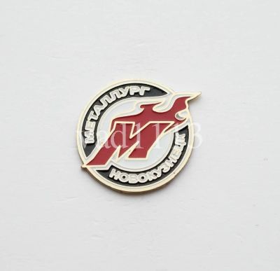 Лот: 10963658. Фото: 1. Хоккей значок ХК Металлург Новокузнецк. Сувенирные