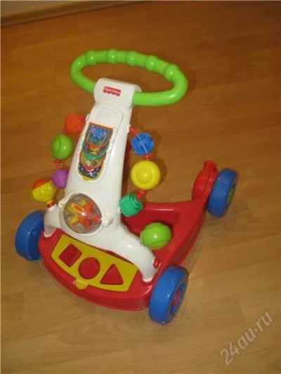 Лот: 1294807. Фото: 1. Ходунки-тележка Fisher Price. Ходунки, прыгунки, качели