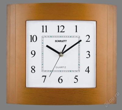 Лот: 2579626. Фото: 1. Часы настенные Scarlett SC-55... Часы настенные, настольные