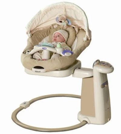Лот: 3952881. Фото: 1. Качели электронные Graco Sweetpeace. Ходунки, прыгунки, качели