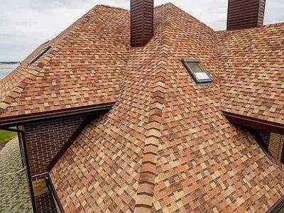 Лот: 17584632. Фото: 1. Гибкая (мягкая) черепица Shinglas... Кровельные материалы
