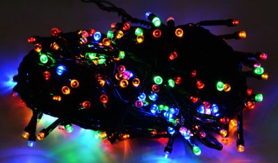 Лот: 8843431. Фото: 1. Гирлянда Микс 140 Led цветные... Гирлянды, шарики, новогодние аксессуары
