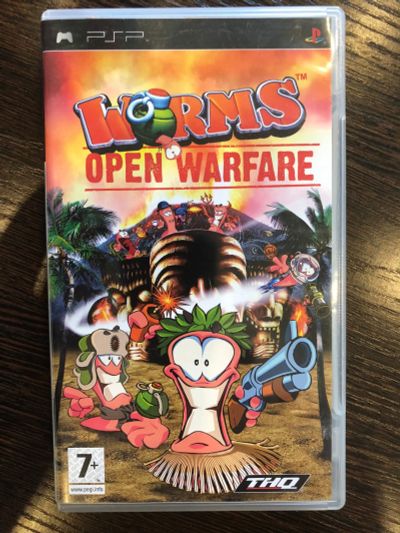 Лот: 12120274. Фото: 1. Worms Open Warfare игра для PSP. Игры для консолей