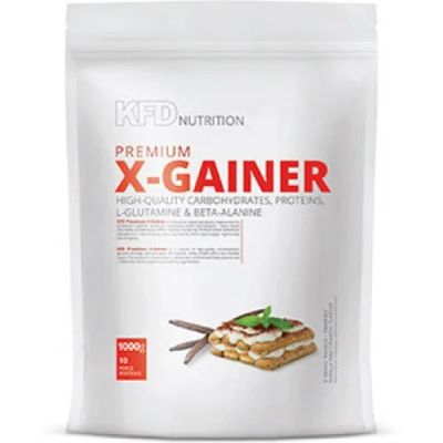 Лот: 9021784. Фото: 1. Гейнер KFD X-Gainer 1 кг. Спортивное питание, витамины