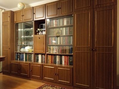 Лот: 24846705. Фото: 1. Стенка из 5 шкафов с антресолями. Гостиные, стенки, горки