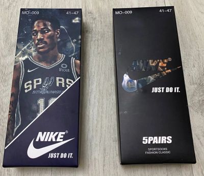 Лот: 19945019. Фото: 1. Носки nike в коробке 5 пар. Носки