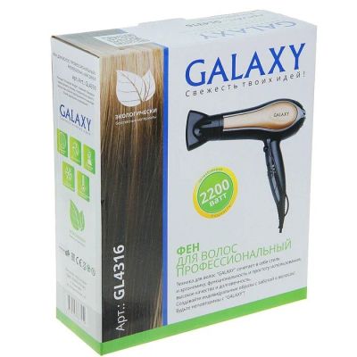 Лот: 16721873. Фото: 1. фен Galaxy GL 4316 новый. Укладка и стрижка волос, бритьё, эпиляция