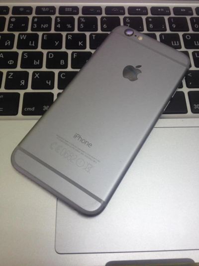 Лот: 5391618. Фото: 1. iPhone 6 Space gray 16Gb РСТ. Смартфоны