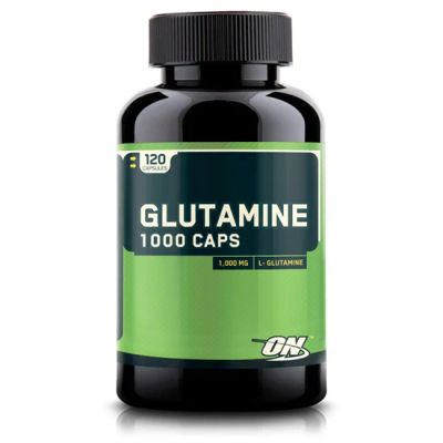 Лот: 7284243. Фото: 1. Глютамин Glutamine Caps 1000 от... Спортивное питание, витамины