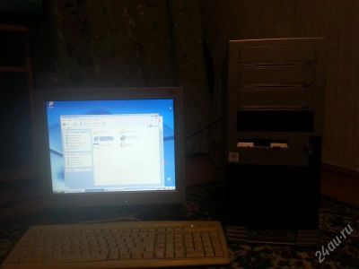Лот: 2593352. Фото: 1. Компьютер Intel Pentium 4 с монитором. Компьютеры в сборе