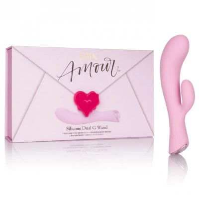 Лот: 22062528. Фото: 1. Вибромассажер Amour Dual G Wand... Игрушки