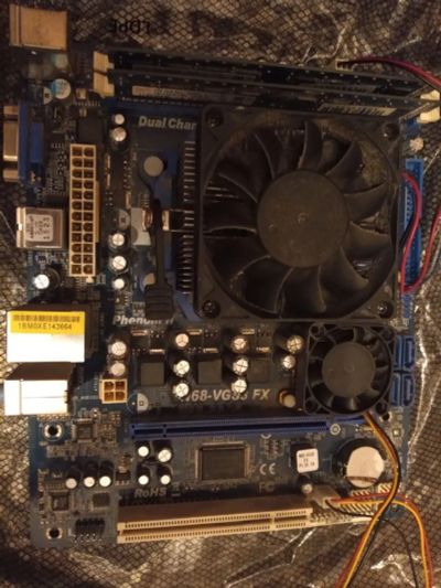Лот: 20580643. Фото: 1. Asrock N68-VGS3 FX. Комплекты запчастей