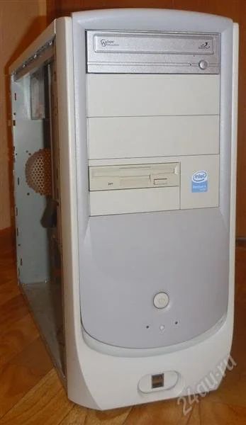 Лот: 1775309. Фото: 1. ПК Pentium 4 2.8 ГГц, DDR 1 ГБ... Компьютеры в сборе