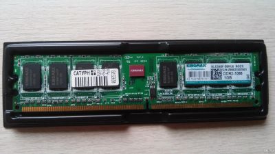 Лот: 13656900. Фото: 1. Kingmax DDR2-1066 1Gb. Оперативная память