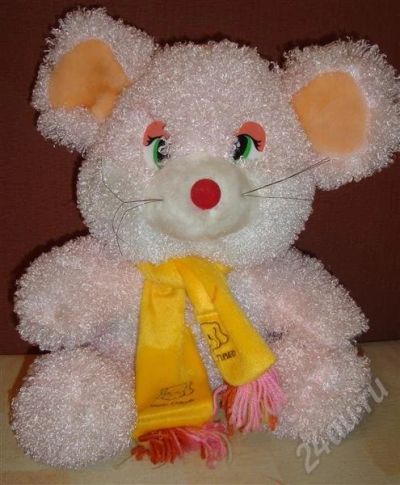 Лот: 673955. Фото: 1. мягкая игрушка "мышонок". Мягкие