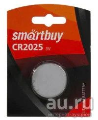 Лот: 16073541. Фото: 1. Батарейка SmartBuy CR2025 BL1... Батарейки, аккумуляторы, элементы питания
