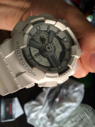Лот: 5764330. Фото: 1. Оригинальные белые G-Shock. Оригинальные наручные часы
