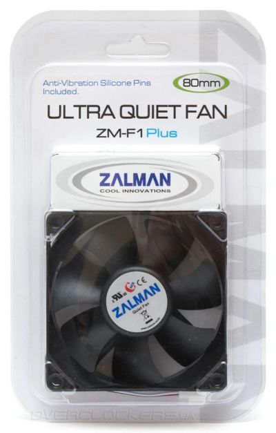 Лот: 7161104. Фото: 1. Вентилятор Zalman ZM-F1 plus 80х80... Системы охлаждения