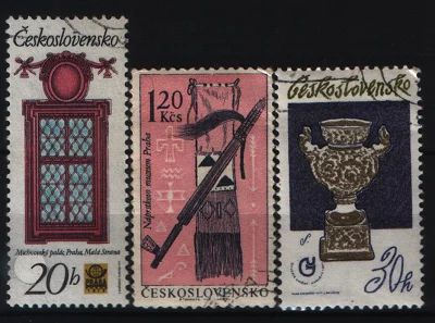 Лот: 12676592. Фото: 1. Чехословакия -3 марки. Марки