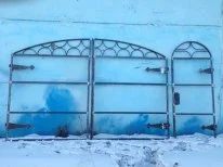 Лот: 5263238. Фото: 1. ворота с узором. Ворота, заборы, шлагбаумы