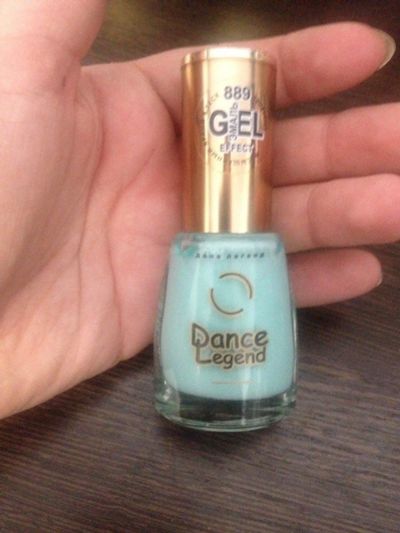 Лот: 9987135. Фото: 1. лак для ногтей danse legend голубой. Лак для ногтей