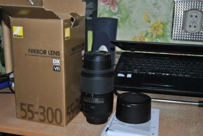 Лот: 3597141. Фото: 1. Обьектив Телевик AF-S dx nikkor... Объективы