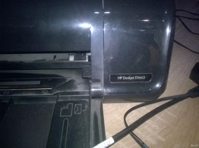 Лот: 13665191. Фото: 1. Принтер струйный HP Deskjet D1663. Струйные принтеры