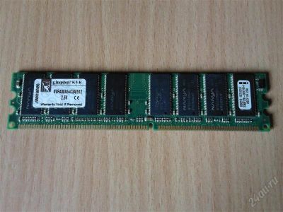 Лот: 2007910. Фото: 1. Оперативная память Kingston 512mb... Оперативная память