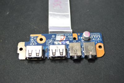 Лот: 11850854. Фото: 1. Плата аудио и usb разъемов Asus... Платы расширения, контроллеры, доп. порты