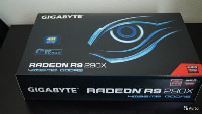 Лот: 6508741. Фото: 1. Видеокарта Gigabyte R9 290X Гарантия... Видеокарты
