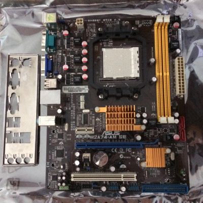 Лот: 11489634. Фото: 1. Мат. плата ASUS M2A74-AM SE SocketAM2. Материнские платы