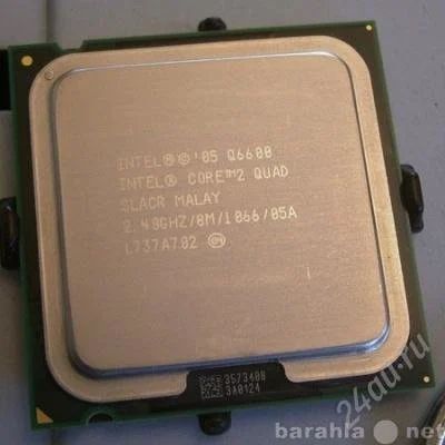 Лот: 1860173. Фото: 1. Четырехядерный Intel Core 2 Quad... Процессоры