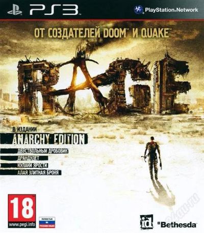 Лот: 1936034. Фото: 1. RAGE ANARCHY EDITION. Игры для консолей