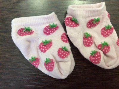 Лот: 12008498. Фото: 1. Продам носочки детские розовые... Чулочно-носочные изделия