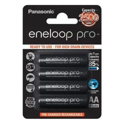 Лот: 15544969. Фото: 1. АКБ AA Eneloop XX (Pro) 2500mAh... Батарейки, аккумуляторы, элементы питания