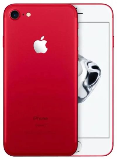 Лот: 10454136. Фото: 1. iphone 7 red 256gb. Смартфоны